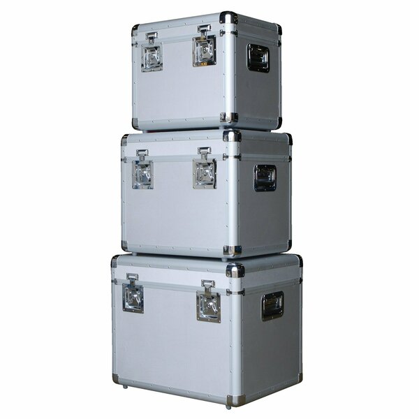 Vestil Aluminum Storage Cases, 3PK CASE-A